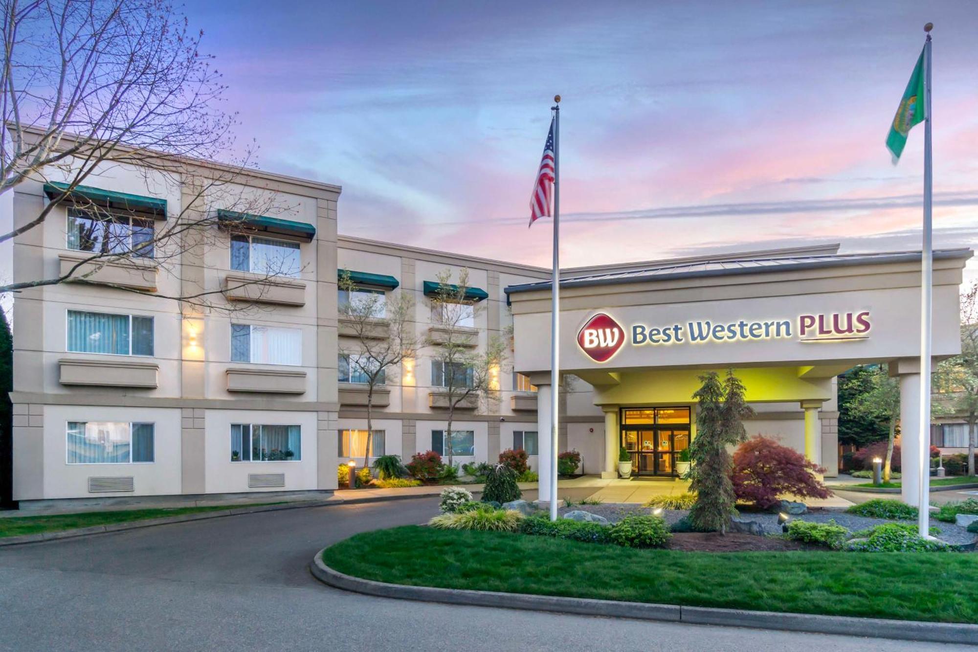 Best Western Plus Edmonds Harbor Inn Exterior foto